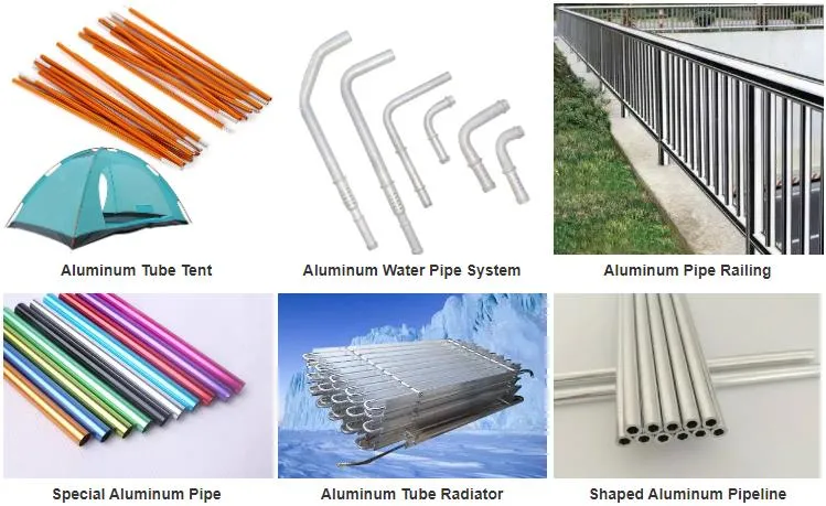 7075 T6 3003 3/8 Color Anodized Bright Surface Aluminum Capillary Welded Alloy Pipe/Tube/Tubing