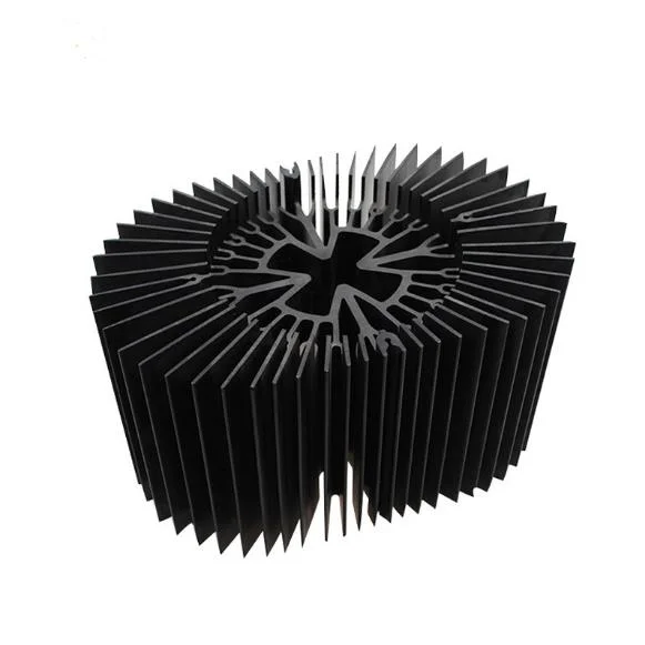 Sunflower Radiator 6063 Industrial Aluminum Profile Processing Production Radiator Aluminum Profile Factory