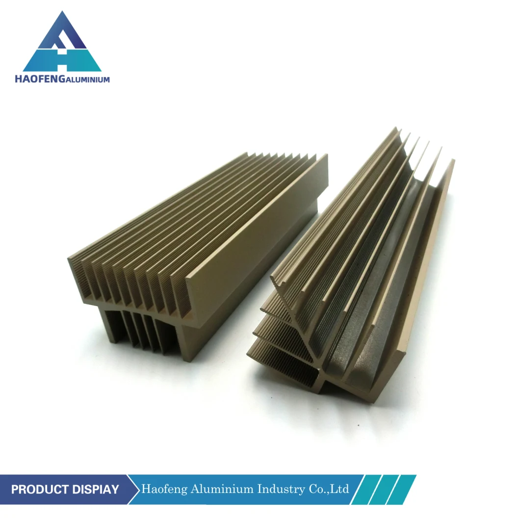 Factory Sale Various Widely Used Aluminum Extrusion CNC Machining Heat Sink Profile