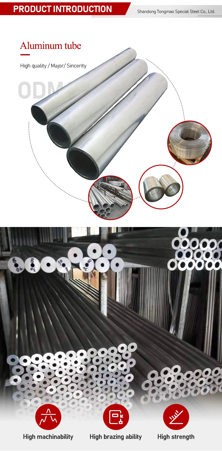 China Stock Round Tube 6061 6063 5052 5083 Aluminum Square Tubing