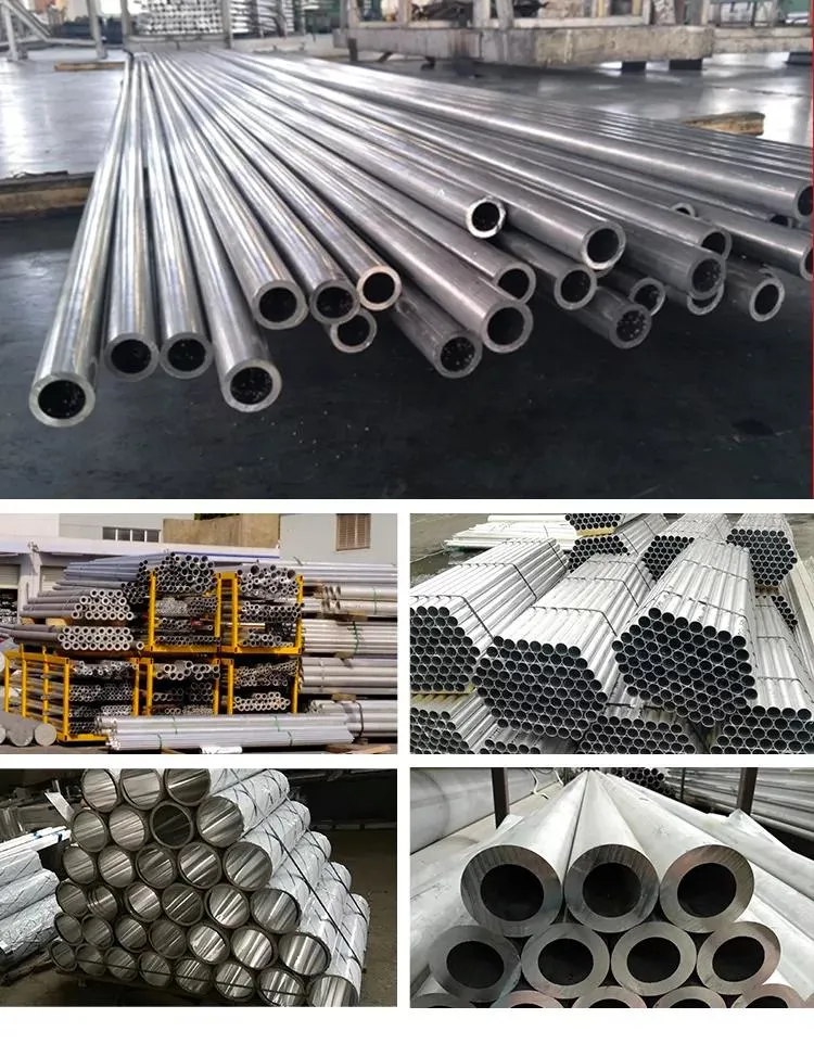 3003 1050 1100 Rectangular Aluminum Tube Sizes Aluminium Cosmetic Tube Coiled Aluminum Tubing for Heat Exchanger