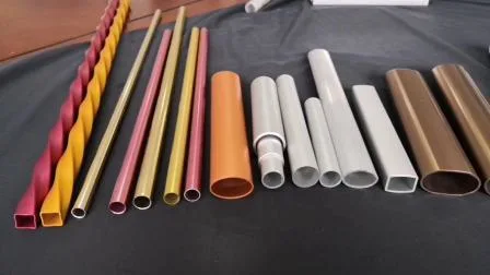 중국 맞춤형 프로파일 제조 알루미늄 압출 원형/사각형/타원형 압출 파이프/튜브/튜브/파이프라인